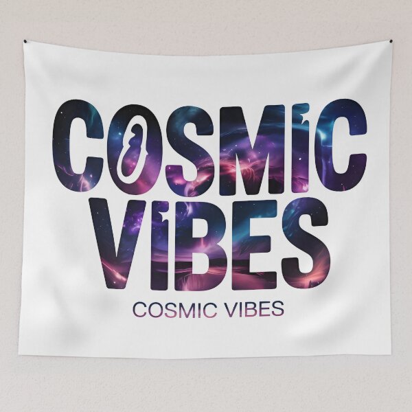 Item preview, Cosmic Vibes Typography Design designed and sold by Zanigold.