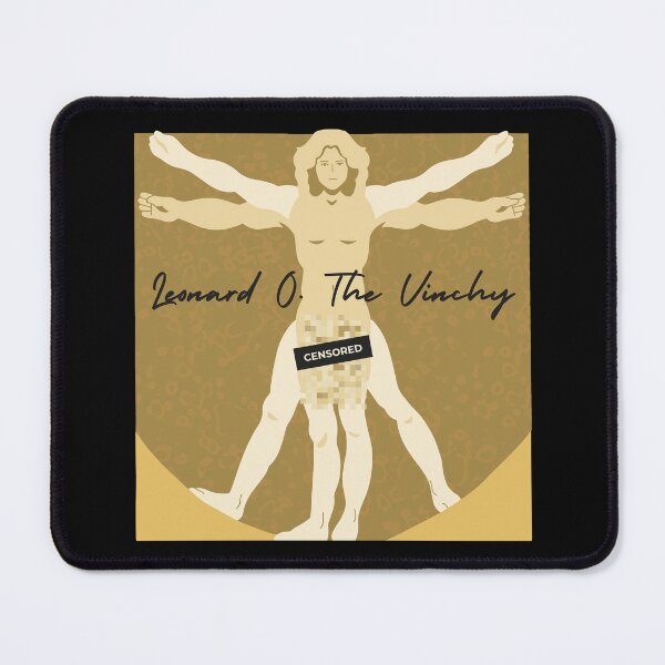 Item preview, Leonard O. The Vinchy – Censored Renaissance designed and sold by UNK-Fatigues.