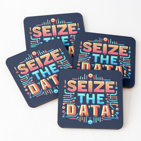 Item preview, Seize the data!, typography designed and sold by maxmaj.
