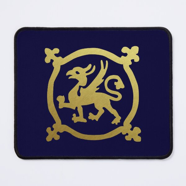 Item preview, Medieval Style Metallic Gold Gryphon designed and sold by Pixelchicken.