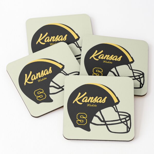Item preview, Wichita Kansas KS Football Helmet  designed and sold by Lartheviking.