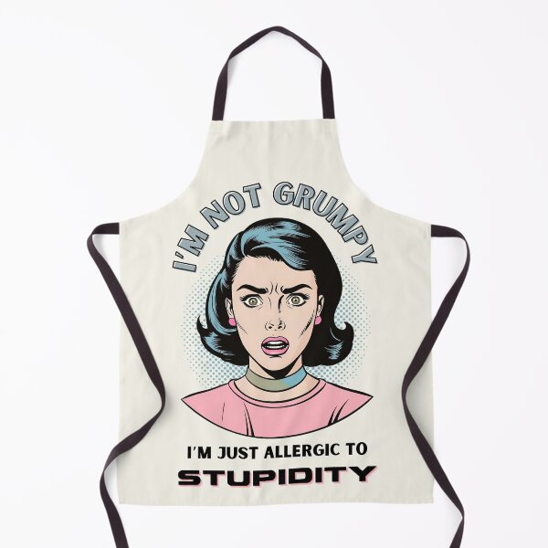 Item preview, I'm Not Grumpy designed and sold by Fee Fee Fay.