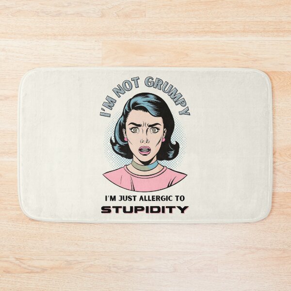 Item preview, I'm Not Grumpy designed and sold by Fee Fee Fay.