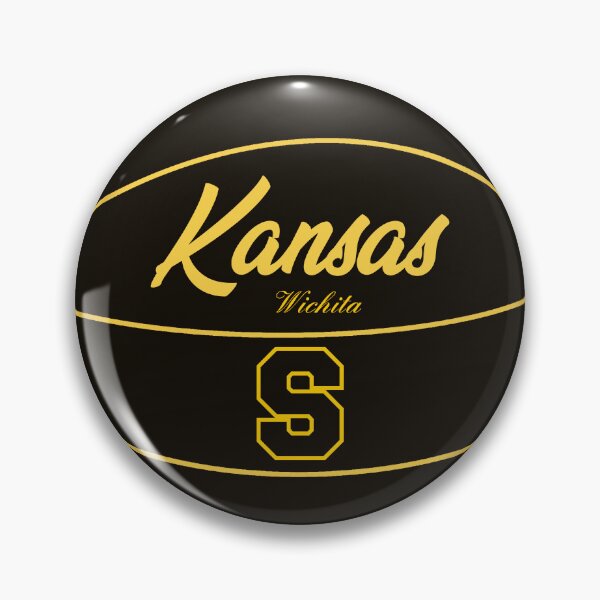Item preview, Wichita Kansas KS Basketball Logo  designed and sold by Lartheviking.