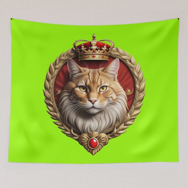 Item preview, CAT KING (#99FF00) designed and sold by Marlon Oseguera.