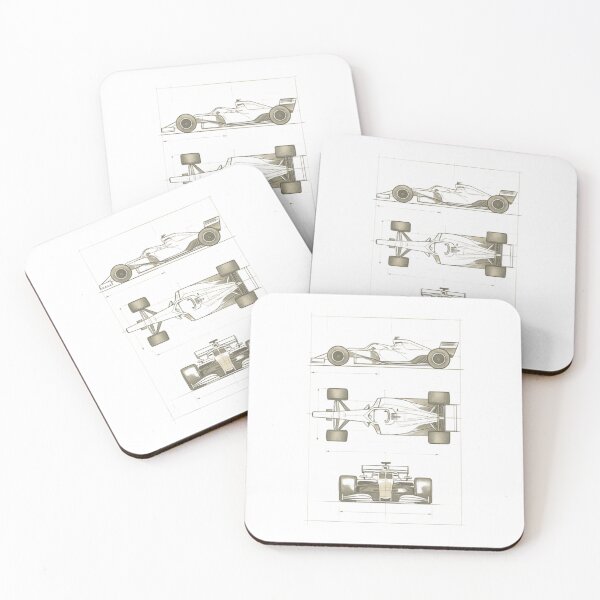 Item preview, Formula 1 Technical Blueprint designed and sold by Pit Stop Prints.