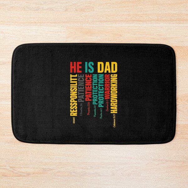 Item preview, Retro He Is Dad Christian Daddy Happy Fathers Day Men Guys designed and sold by diyoor.