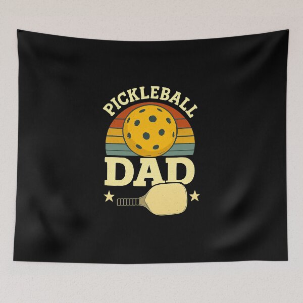 Item preview, Retro Pickleball Dad Daddy Father Happy Father s Day Men designed and sold by diyoor.