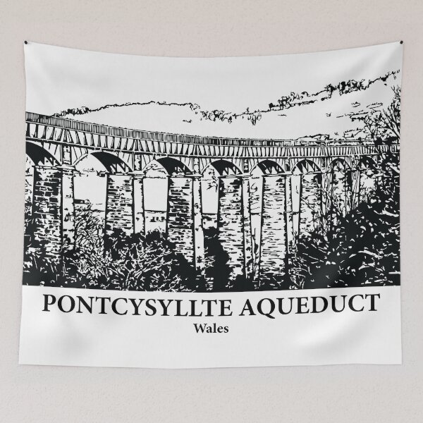 Item preview, Pontcysyllte Aqueduct - Wales designed and sold by Lakeric Cityscapes.