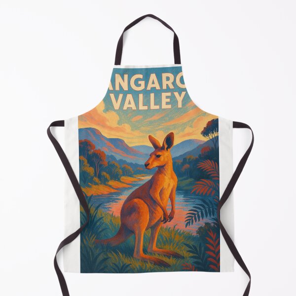 Item preview, Kangaroo Valley Australia Mountain View with River and Native Wildlife designed and sold by Places On Earth.