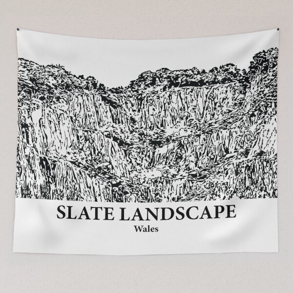 Item preview, Slate Landscape - Wales designed and sold by Lakeric Cityscapes.