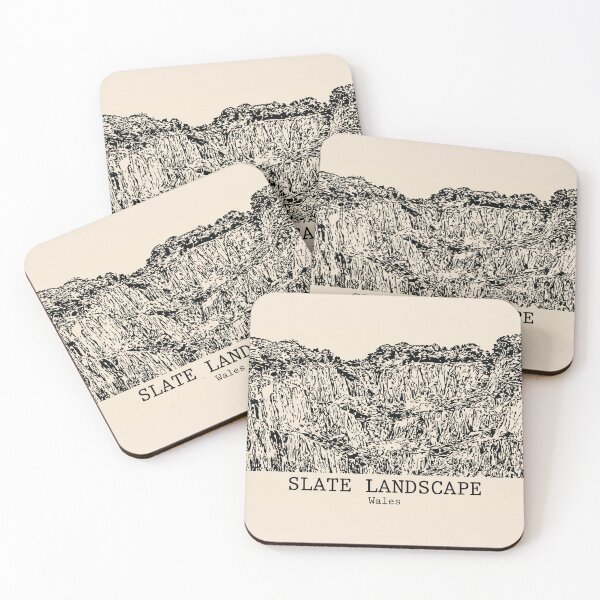 Item preview, Slate Landscape - Wales designed and sold by Lakeric Cityscapes.