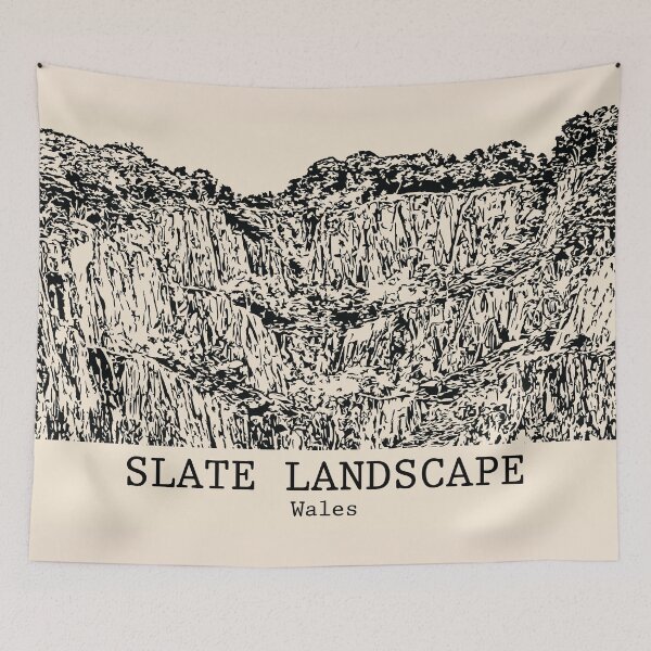 Item preview, Slate Landscape - Wales designed and sold by Lakeric Cityscapes.