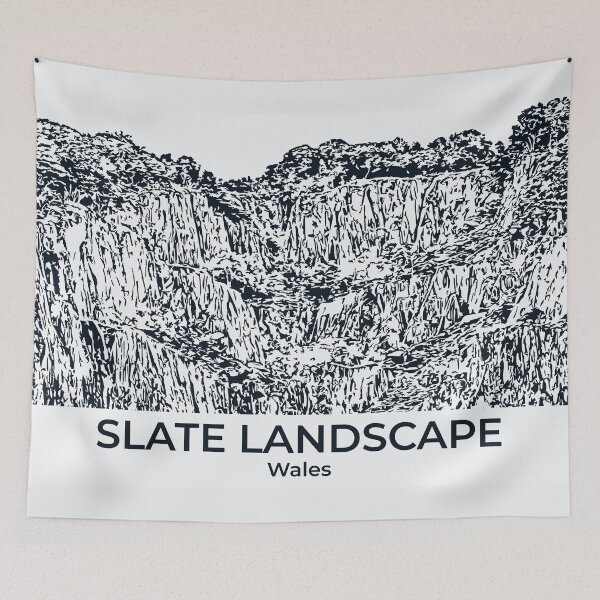 Item preview, Slate Landscape - Wales designed and sold by Lakeric Cityscapes.