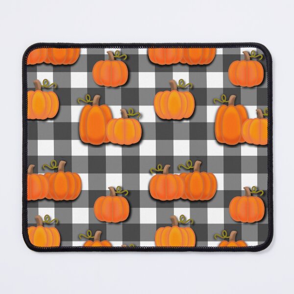 Item preview, Buffalo plaid pumpkins designed and sold by Mad_About_Plaid_Coloring.
