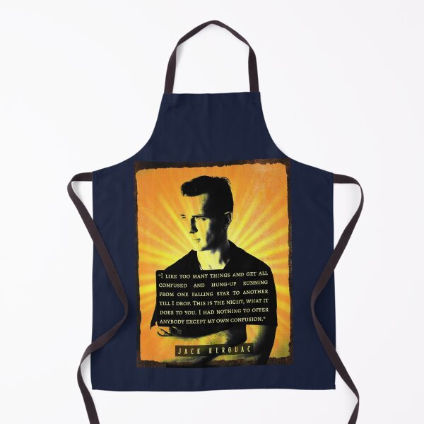 Item preview, Jack Kerouac quote: I like too many things and get all confused and hung-up running from one falling star to another till I drop. This is the night, what it does to you. designed and sold by artbleed.