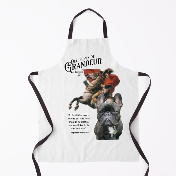 Item preview, Frenchie's Delusions of Grandeur designed and sold by MuchoMerchShop.