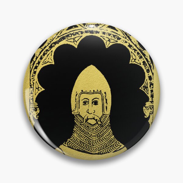 Item preview, Medieval Tomb Brass Rubbing John De Cobham 2nd Baron Cobham Died1355 designed and sold by Pixelchicken.