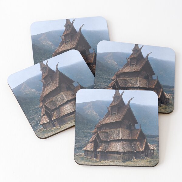 Item preview, Borgund Stave Church in 1888 designed and sold by 19th Century in Color.