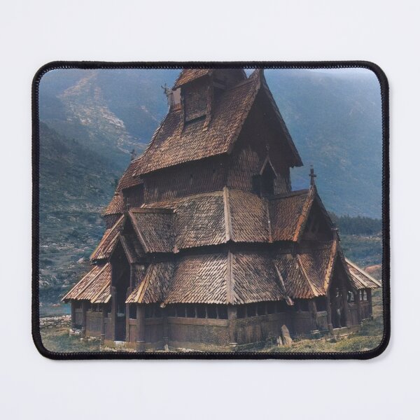 Item preview, Borgund Stave Church in 1888 designed and sold by 19th Century in Color.