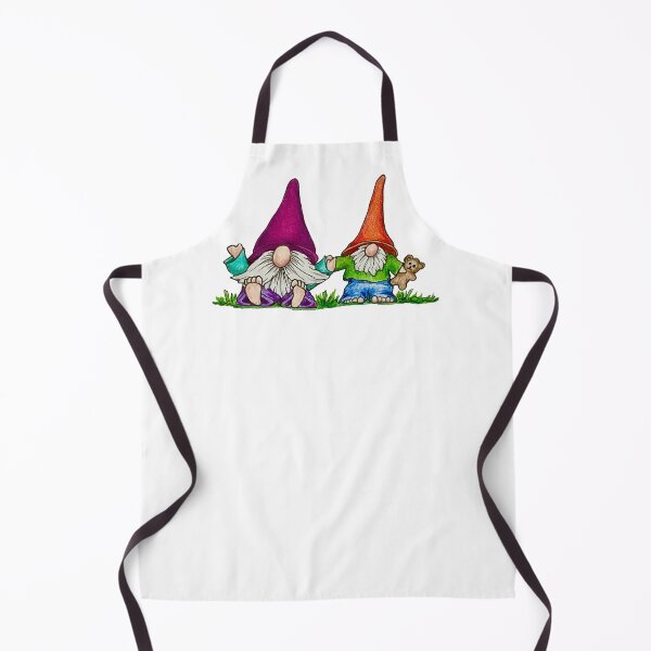 Item preview, Daddy gnome and kid with teddy bear designed and sold by SarahCD13.