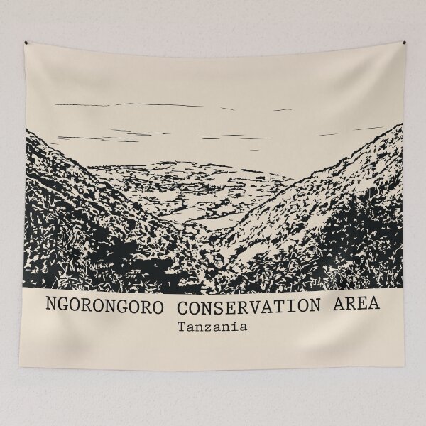 Item preview, Ngorongoro Conservation Area - Tanzania designed and sold by Lakeric.