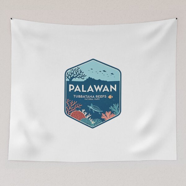 Item preview, Palawan Tubbataha Reefs Natural Park designed and sold by likbatonboot.