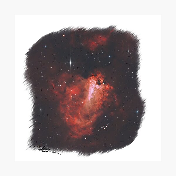 Omega Nebula Photographic Print