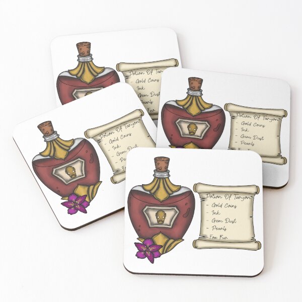 Item preview, Taryon Potion Bottle and Ingredient List designed and sold by LunarAshes.