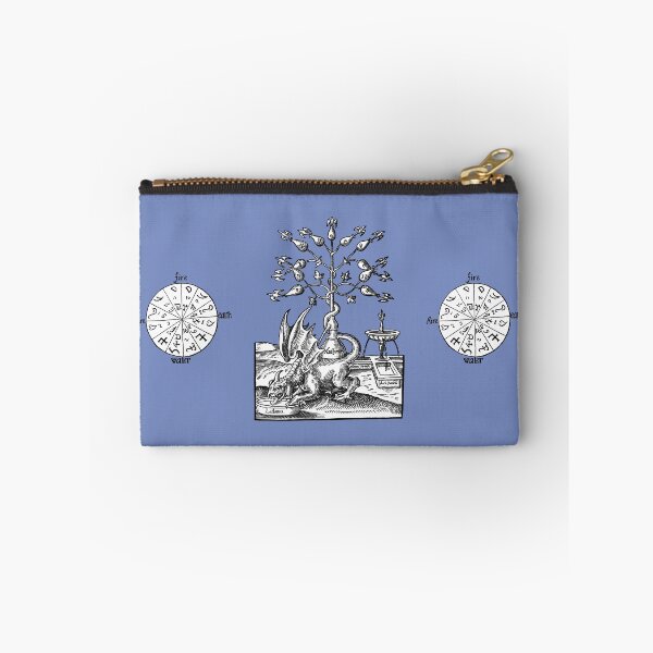 Item preview, Late Renaissance Alchemy Medical Woodcut Dragon and Birds designed and sold by Pixelchicken.