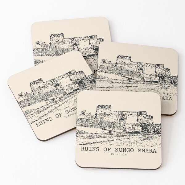 Item preview, Ruins of Songo Mnara - Tanzania designed and sold by Lakeric Cityscapes.