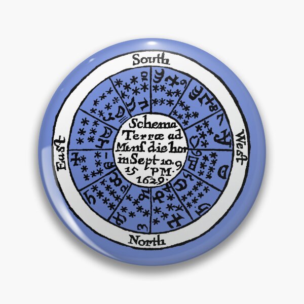 Item preview, Astrological Chart 17th Century Four Elements designed and sold by Pixelchicken.