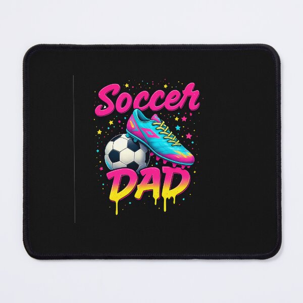 Item preview, Soccer Dad Neon Drip Respect The Game Cleat Ball Father s Day  designed and sold by TalalosART.