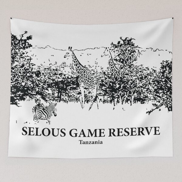 Item preview, Selous Game Reserve - Tanzania designed and sold by Lakeric Cityscapes.