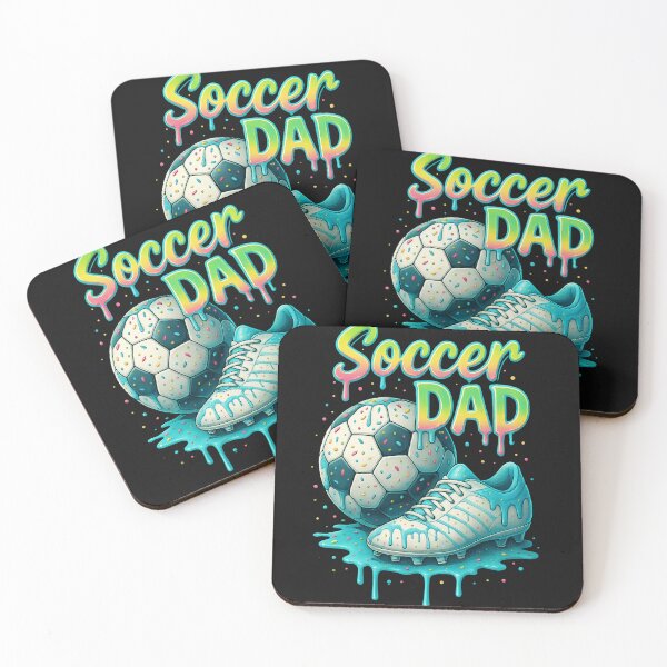 Item preview, Soccer Dad Sprinkles Drip White Cleats Funny Father s Day designed and sold by TalalosART.