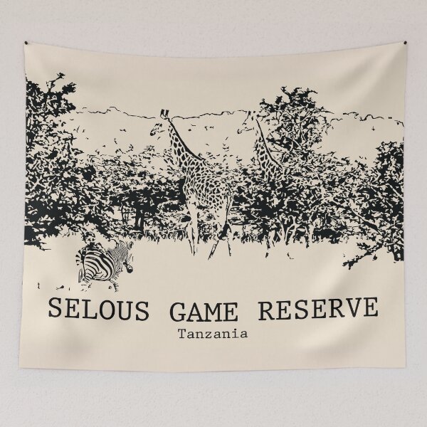 Item preview, Selous Game Reserve - Tanzania designed and sold by Lakeric Cityscapes.