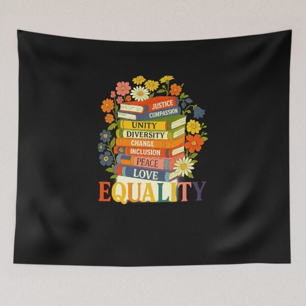 Item preview, Subtle Anti-Trump Flowers Equality Floral Book LGBTQ+ Resist designed and sold by TalalosART.