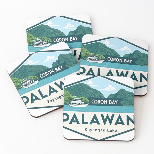 Item preview, Coron Bay Palawan Kayangan Lake designed and sold by likbatonboot.