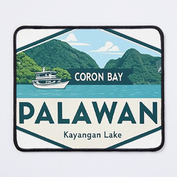 Item preview, Coron Bay Palawan Kayangan Lake designed and sold by likbatonboot.