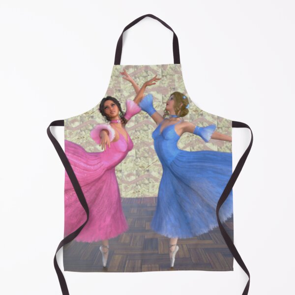 Item preview, Pink and Blue 3D Ballet Dancers designed and sold by KDStout.