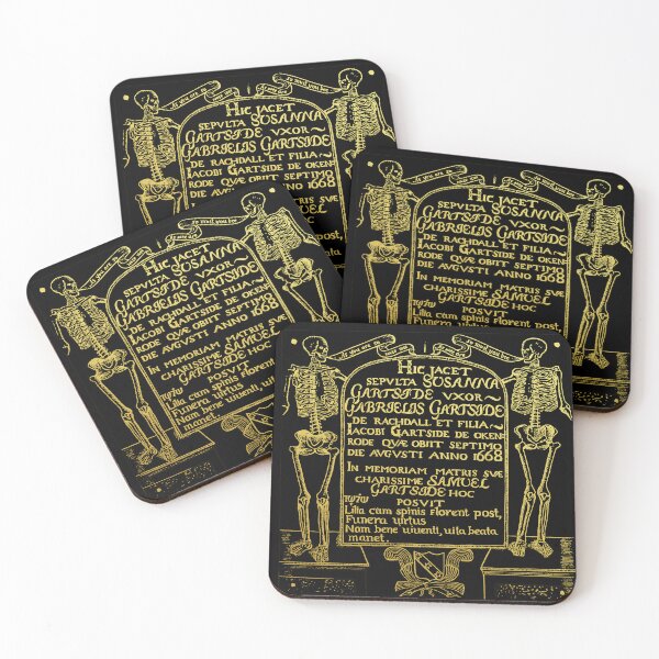 Item preview, English Tomb Brass Rubbing Susannah Gartside died 1668 designed and sold by Pixelchicken.