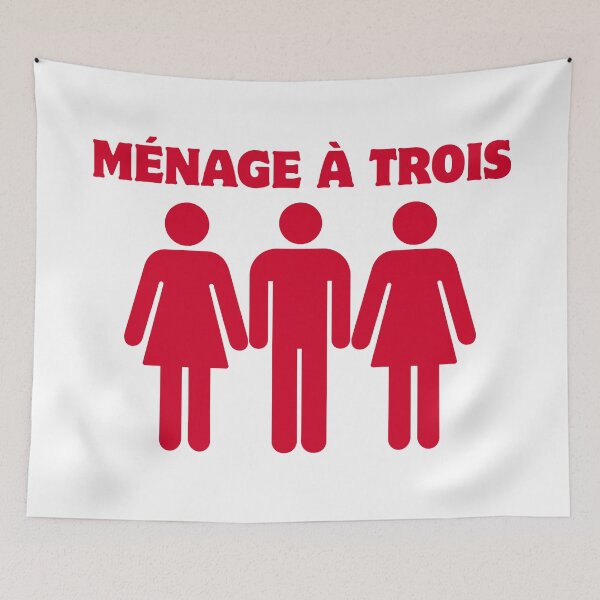 Item preview, Ménage à trois designed and sold by UNK-Fatigues.