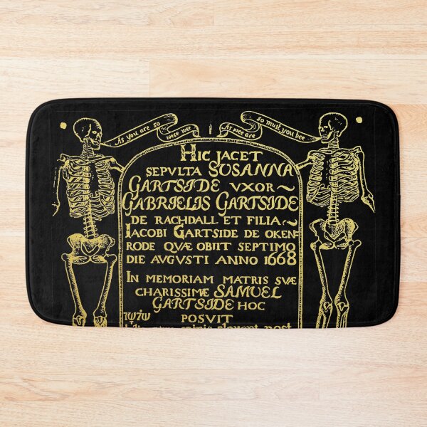 Item preview, English Tomb Brass Rubbing Susannah Gartside died 1668 designed and sold by Pixelchicken.