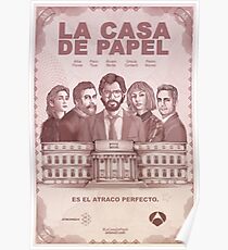 La casa de papel Poster
