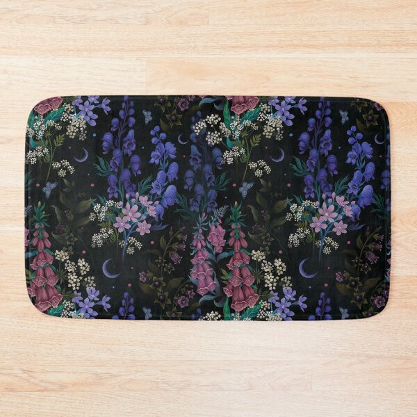 Item preview, Purple Night Floral designed and sold by episodicDrawing.