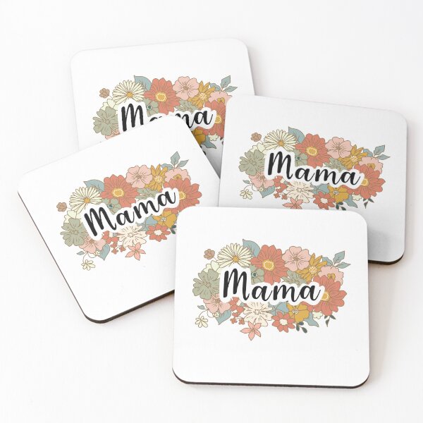 Item preview, Floral Mama Retro Flowers designed and sold by MagnoliaLake.