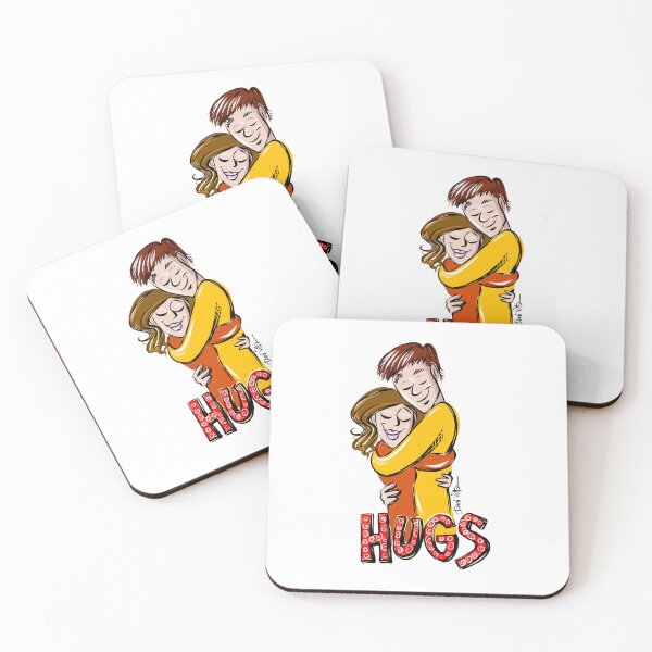 Item preview, Two People hugging plus Hugs as text designed and sold by Dani Vittz.