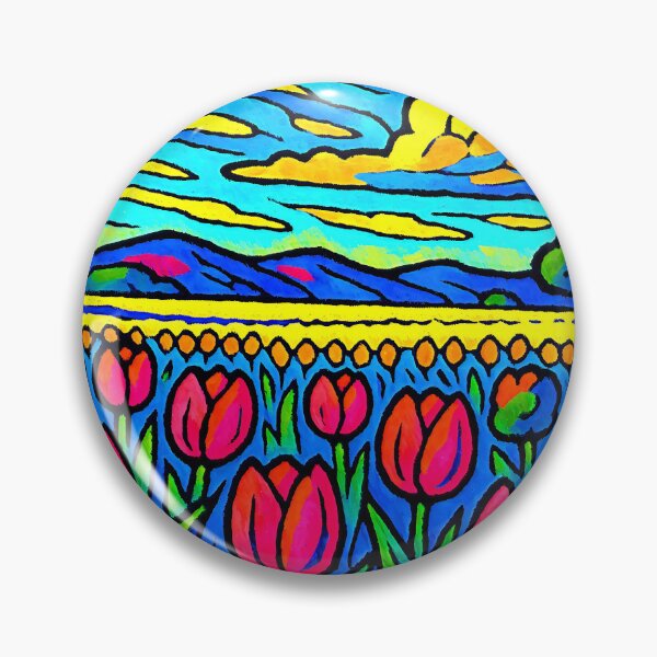 Item preview, Vibrant Tulip Horizon designed and sold by ChrisButler.