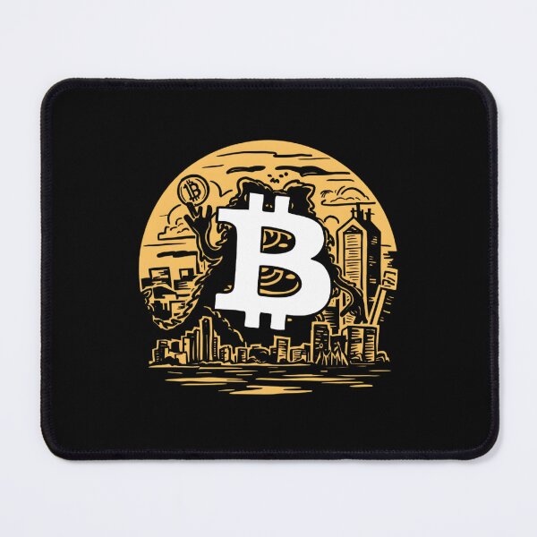 Item preview, Bitcoin Horizon Minimalist Crypto Future designed and sold by RadDeck.