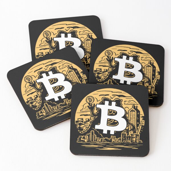 Item preview, Bitcoin Horizon Minimalist Crypto Future designed and sold by RadDeck.